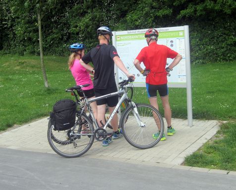 Streckenverlauf Nordbahntrasse